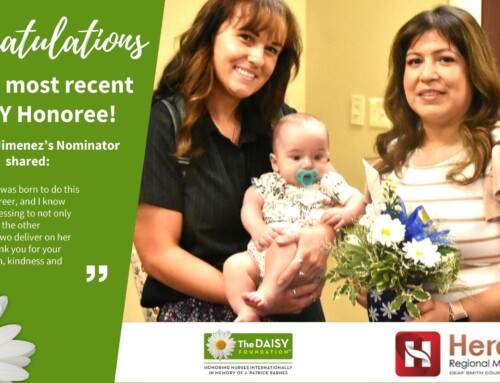 DAISY Award Recipient Named at Hereford Regional Medical Center