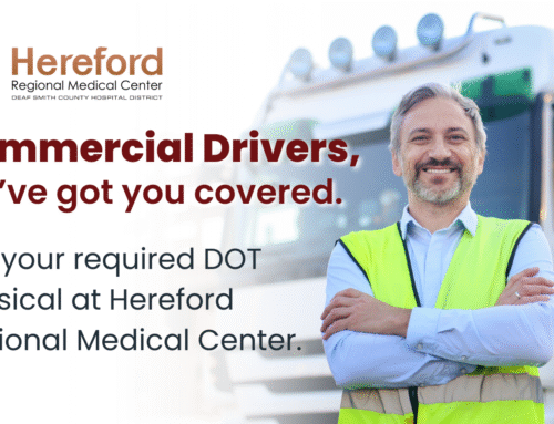 Stay Road-Ready and Safe with DOT Physicals at Hereford Regional Medical Center